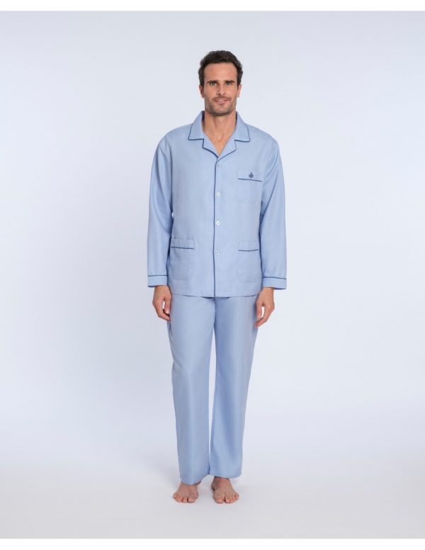 Pijama de Popelín Jacquard